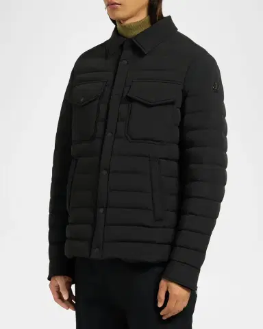 Moose Knuckles Men's Lennox Shirt Jacket | Thumbnail 4 Moose Knuckles Men's Lennox Shirt Jacket | Thumbnail 4