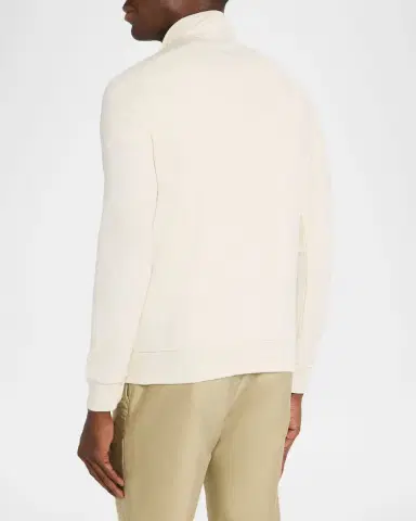 Polo Ralph Lauren Men's Textured Double-Knit Quarter-Zip Sweater | Thumbnail 3