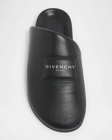Givenchy Men's Puffy Nappa Leather Mules | Thumbnail 6 Givenchy Men's Puffy Nappa Leather Mules | Thumbnail 6