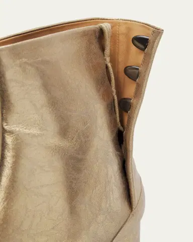 Maison Margiela 80mm Tabi Metallic Leather Split-Toe Ankle Boots | Thumbnail 5 Maison Margiela 80mm Tabi Metallic Leather Split-Toe Ankle Boots | Thumbnail 5