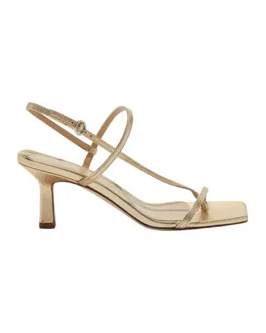 aeyde 65mm Elise Metallic Nappa Leather Sandals | Thumbnail 1