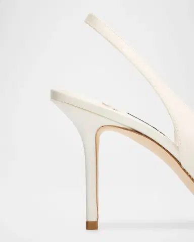 Jimmy Choo Love 85 Satin Slingback Pumps | Thumbnail 4