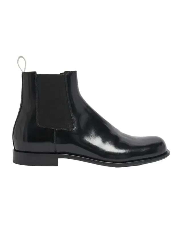 Men 's Tux Brushed Leather Chelsea Boots