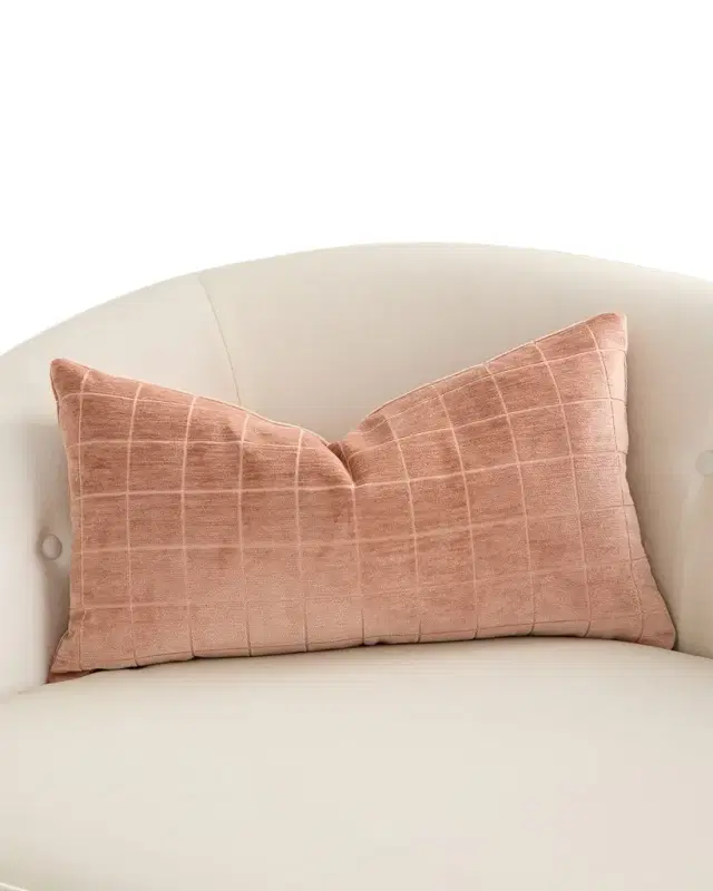 D.V. KAP Home Camden Check Lumbar Pillow