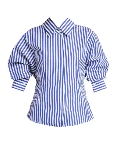 Givenchy Open Back Striped Poplin Shirt | Thumbnail 1