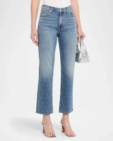 rag & bone Harlow Ankle Straight Jeans | Thumbnail 4 rag & bone Harlow Ankle Straight Jeans | Thumbnail 4