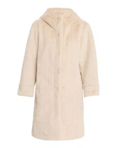 Kobi Halperin Myla Hooded Cable Faux Fur Coat | Thumbnail 1 Kobi Halperin Myla Hooded Cable Faux Fur Coat | Thumbnail 1