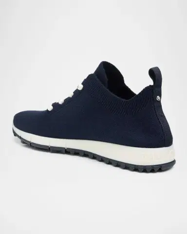 Jimmy Choo Veles Embellished Knit Trainers | Thumbnail 4