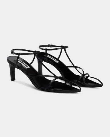 Jil Sander 65mm Leather Crisscross Ankle-Strap Sandals | Thumbnail 4 Jil Sander 65mm Leather Crisscross Ankle-Strap Sandals | Thumbnail 4