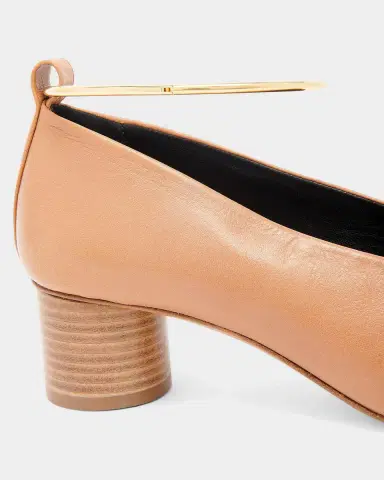 Jil Sander Ring Court Leather Pumps | Thumbnail 3 Jil Sander Ring Court Leather Pumps | Thumbnail 3