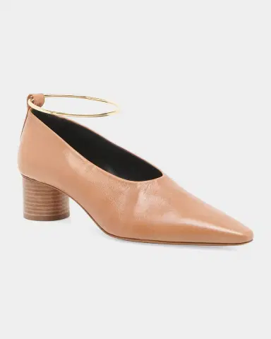 Jil Sander Ring Court Leather Pumps | Thumbnail 5 Jil Sander Ring Court Leather Pumps | Thumbnail 5