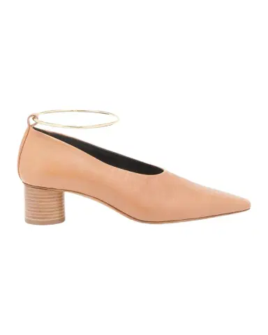 Jil Sander Ring Court Leather Pumps | Thumbnail 1 Jil Sander Ring Court Leather Pumps | Thumbnail 1