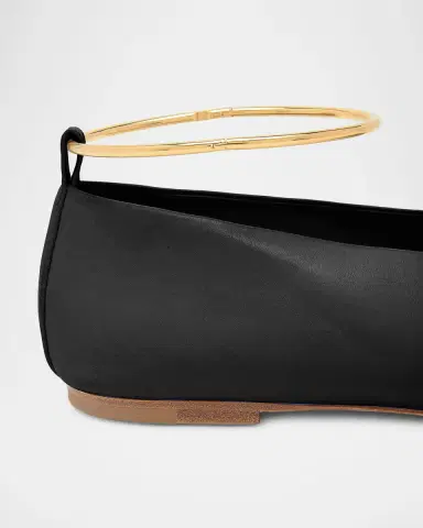 Jil Sander Ring Leather Ballerina Flats | Thumbnail 5 Jil Sander Ring Leather Ballerina Flats | Thumbnail 5