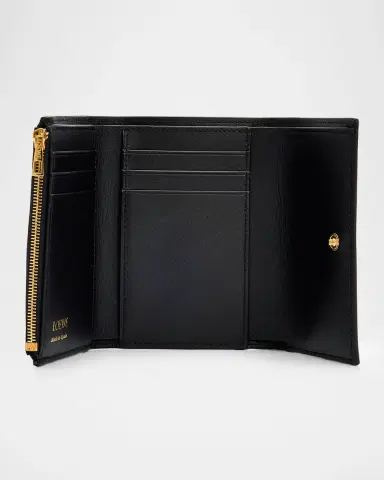 Loewe Duet Small Vertical Leather Wallet | Thumbnail 5 Loewe Duet Small Vertical Leather Wallet | Thumbnail 5