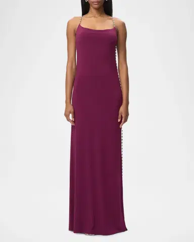 Hervé Léger The Aviva Cowl-Neck Gown | Thumbnail 2 Hervé Léger The Aviva Cowl-Neck Gown | Thumbnail 2