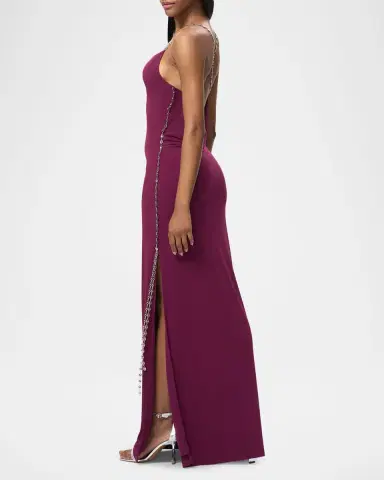 Hervé Léger The Aviva Cowl-Neck Gown | Thumbnail 5 Hervé Léger The Aviva Cowl-Neck Gown | Thumbnail 5