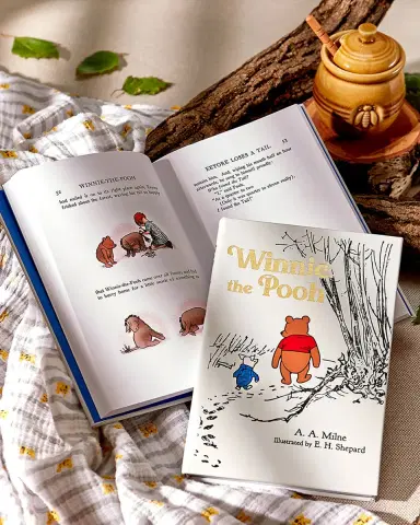 Graphic Image "Winnie The Pooh: The Classic Edition" Leather-Bound Book by A. A. Milne | Thumbnail 1