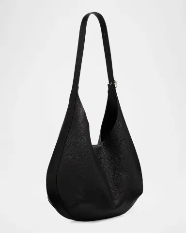 Courrèges Holy Grained Leather Hobo Bag | Thumbnail 2 Courrèges Holy Grained Leather Hobo Bag | Thumbnail 2