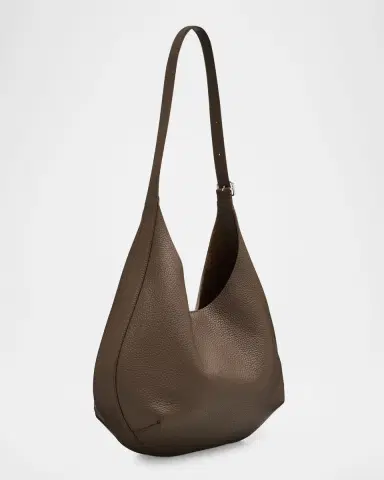 Courrèges Holy Grained Leather Hobo Bag | Thumbnail 7 Courrèges Holy Grained Leather Hobo Bag | Thumbnail 7