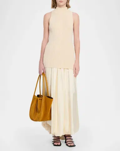 Proenza Schouler Large Ruched Suede Tote Bag | Thumbnail 5 Proenza Schouler Large Ruched Suede Tote Bag | Thumbnail 5