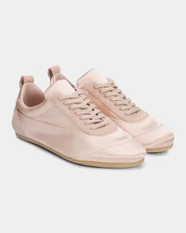 Jil Sander Etage Satin and Suede Low-Top Sneakers | Thumbnail 7 Jil Sander Etage Satin and Suede Low-Top Sneakers | Thumbnail 7