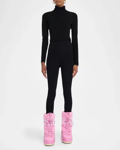 Moon Boot Icon Nylon Knee-High Snow Boots | Thumbnail 3 Moon Boot Icon Nylon Knee-High Snow Boots | Thumbnail 3
