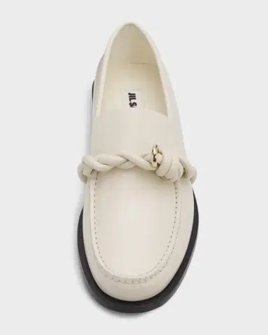 Jil Sander Tangle Knotted Leather Loafers | Thumbnail 4 Jil Sander Tangle Knotted Leather Loafers | Thumbnail 4