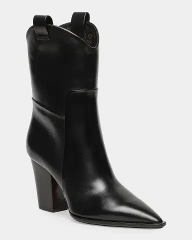 Santoni 85mm Sharla Leather Ankle Boots | Thumbnail 4 Santoni 85mm Sharla Leather Ankle Boots | Thumbnail 4