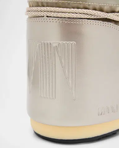 Moon Boot Icon Glance Satin Low Snow Boots | Thumbnail 3 Moon Boot Icon Glance Satin Low Snow Boots | Thumbnail 3