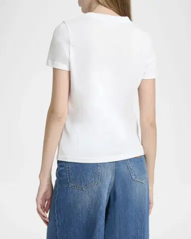Chloé Passion Fruit Logo Short-Sleeve T-Shirt | Thumbnail 2