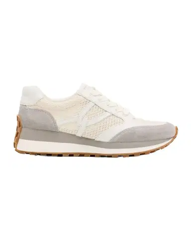 Veronica Beard Valentina Mesh and Mixed Leather Runner Sneakers | Thumbnail 1 Veronica Beard Valentina Mesh and Mixed Leather Runner Sneakers | Thumbnail 1
