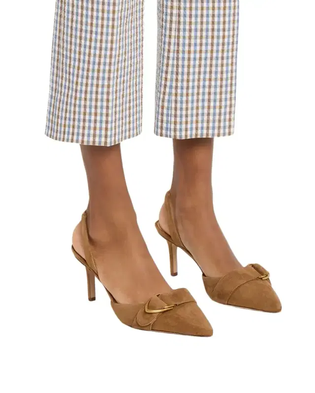 Loralyn Suede Slingback Pumps