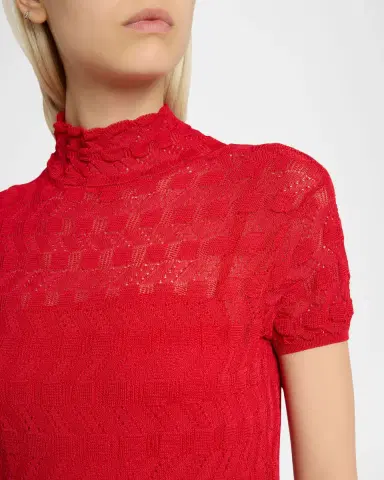 Proenza Schouler Zein Geometric Knit Maxi Dress | Thumbnail 5