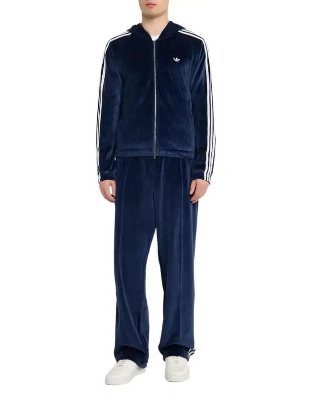 x Wales Bonner Men 's Velour Track Pants