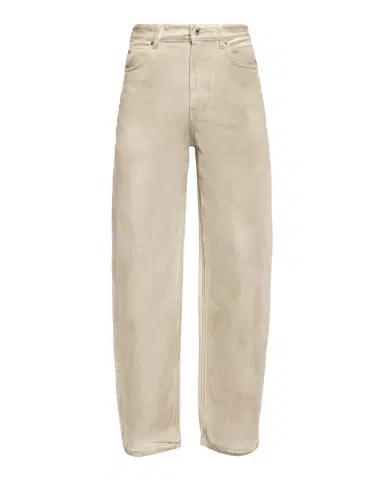 Loewe Coated Denim Cinched Straight-Leg Jeans | Thumbnail 1 Loewe Coated Denim Cinched Straight-Leg Jeans | Thumbnail 1