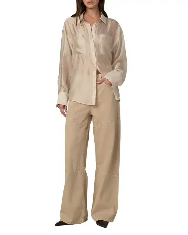 The Organza Boyfriend Shirt