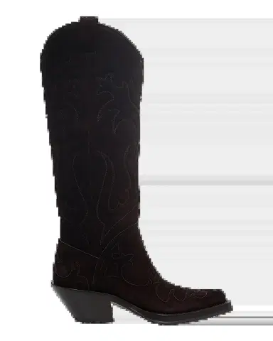Gabriela Hearst Capitana Suede Cowboy Boots | Thumbnail 2