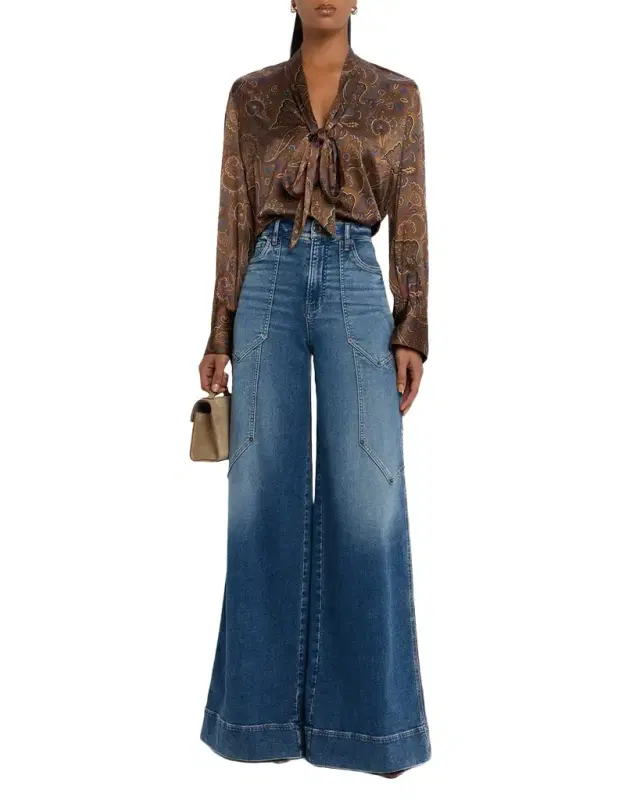 Freddy Wide-Leg Cargo Jeans