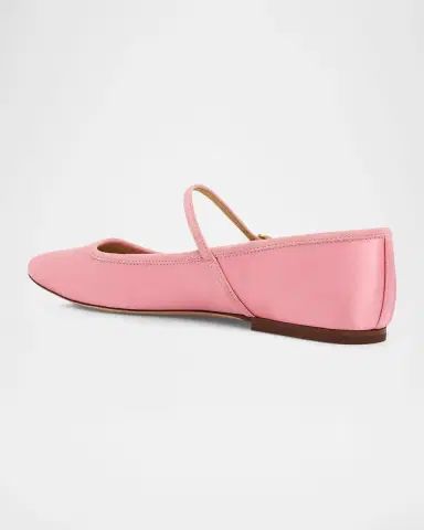 Veronica Beard Ellie Satin Ballerina Flats | Thumbnail 6