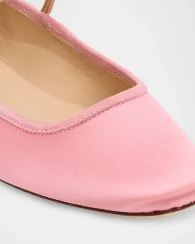 Veronica Beard Ellie Satin Ballerina Flats | Thumbnail 7