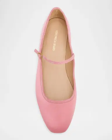 Veronica Beard Ellie Satin Ballerina Flats | Thumbnail 8