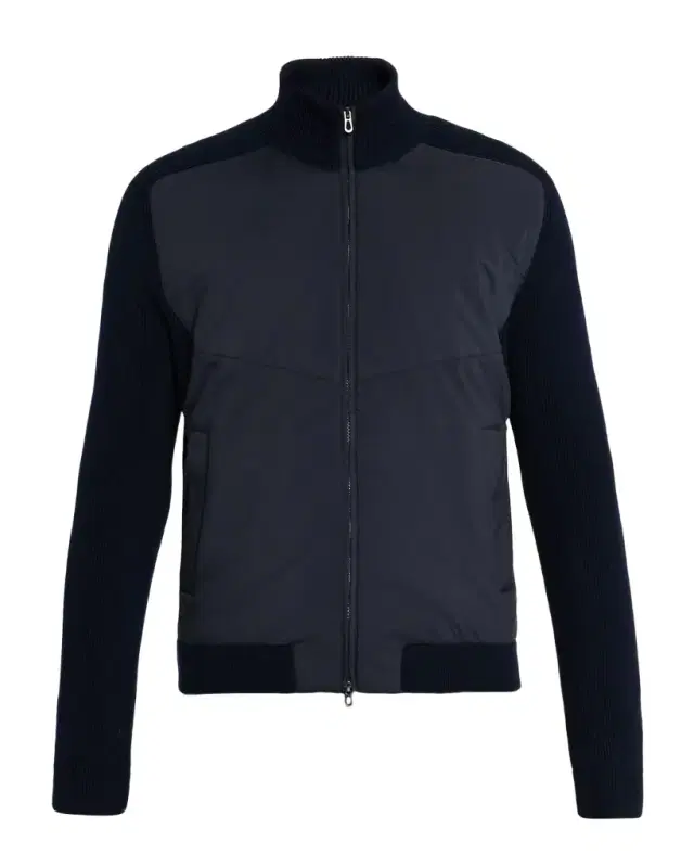 Men 's Dinghy Cashmere Rib Reversible Rollneck Sweater