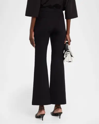 Lafayette 148 New York Gates Cropped Flare-Leg Pants | Thumbnail 2 Lafayette 148 New York Gates Cropped Flare-Leg Pants | Thumbnail 2