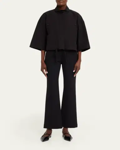 Lafayette 148 New York Gates Cropped Flare-Leg Pants | Thumbnail 6 Lafayette 148 New York Gates Cropped Flare-Leg Pants | Thumbnail 6