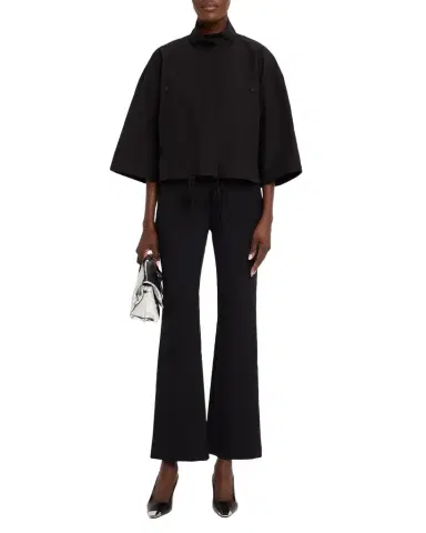 Lafayette 148 New York Gates Cropped Flare-Leg Pants | Thumbnail 1 Lafayette 148 New York Gates Cropped Flare-Leg Pants | Thumbnail 1