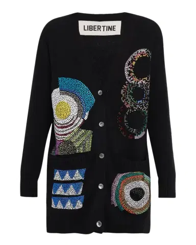 Libertine Sonia Crystal Cashmere Oversized Cardigan | Thumbnail 1 Libertine Sonia Crystal Cashmere Oversized Cardigan | Thumbnail 1