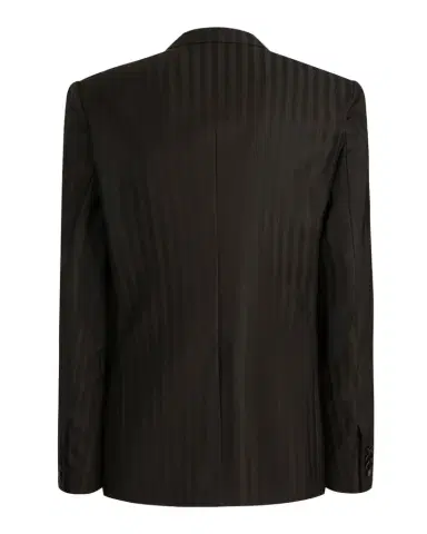 Dolce & Gabbana Virgin Wool-Blend Single-Breasted Blazer | Thumbnail 1 Dolce & Gabbana Virgin Wool-Blend Single-Breasted Blazer | Thumbnail 1