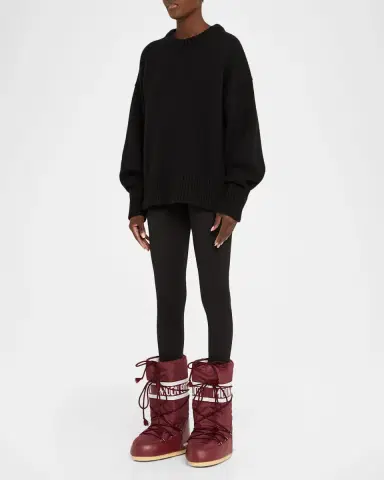 Moon Boot Icon Nylon Knee-High Snow Boots | Thumbnail 3 Moon Boot Icon Nylon Knee-High Snow Boots | Thumbnail 3