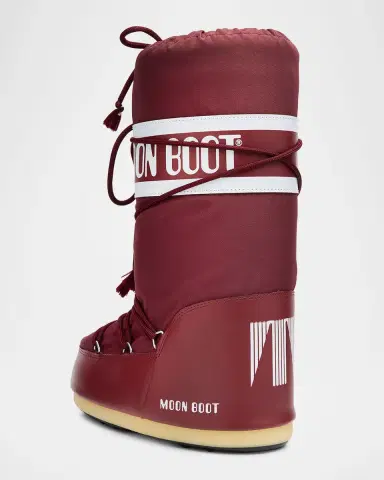 Moon Boot Icon Nylon Knee-High Snow Boots | Thumbnail 4 Moon Boot Icon Nylon Knee-High Snow Boots | Thumbnail 4