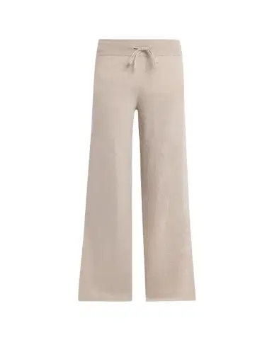 Lisa Yang Sofi Cashmere Straight-Leg Pull-On Trousers | Thumbnail 1
